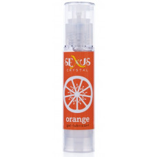 Увлажняющая гель-смазка с ароматом апельсина Crystal Orange -  60 мл.