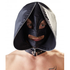 Двухслойный шлем-маска с отверстиями для глаз и рта