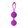 Фиолетовые вагинальные шарики с ресничками JOS NUBY