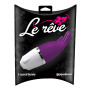 Фиолетовый клиторальный стимулятор Le Reve 3 Speed Bunny - 14 см. 