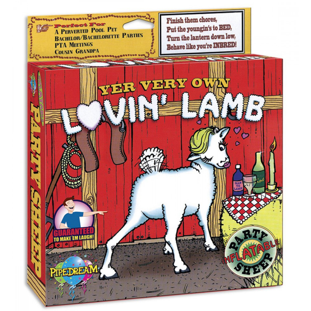 Надувная секс-кукла козочка Lovin Lamb (Pipedream PD8607-19)