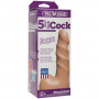 Рельефная анальная насадка Vac-U-Lock 5.5  Raging Hard-On Cock - 13,5 см. (Doc Johnson 1015-23-BX)