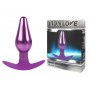 Фиолетовая анальная каплевидная  втулка - 10,9 см. (Bior toys IL-28004-VLT)