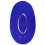 Синий клиторальный стимулятор Precious - 6,4 см.