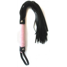 Розово-черная плетка Notabu - 46 см.
