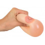 Мягкая сувенирная грудь в форме шарика-антистресс