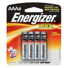 Батарейки Energizer MAX AAA/LR03 1,5V - 8 шт.