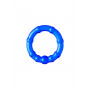 Набор из 3 синих силиконовых эрекционных колец разного размера (Штучки-дрючки 690906)