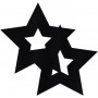 Украшение на соски  Nipple Stickers в форме звездочек