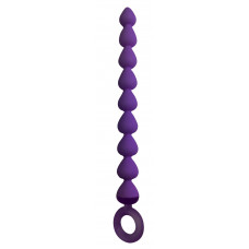 Фиолетовая анальная цепочка Anal Chain - 20,5 см.