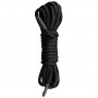 Черная веревка для бондажа Easytoys Bondage Rope - 10 м.