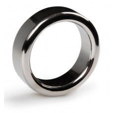 Серебристое эрекционное кольцо Sinner Metal Cockring Size S