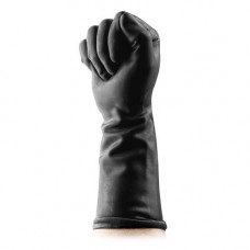 Черные латексные перчатки для фистинга Fisting Gloves