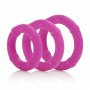 Набор розовых эрекционных колец Posh Silicone Love Rings