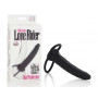 Насадка на пенис Silicone Love Rider Dual Penetrator для двойного проникновения - 14 см.