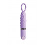 Вибромассажер O-Ring Massager Collection Roxy 10-Function Silicone  из силикона фиолетовый