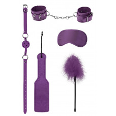 Фиолетовый игровой набор БДСМ Introductory Bondage Kit №4