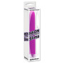 Фиолетовый вибратор Neon Slim из супер-мягкого материала