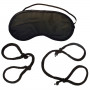 Набор для БДСМ-игр: наручники, оковы на ноги и маска
