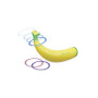 Игра - банан с резиновыми кольцами