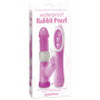 Розовый вибратор Rabbit Pearl