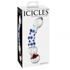 Стеклянный стимулятор ICICLES № 18 - 19 см.