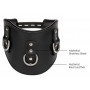 Черный широкий ошейник Heavy Duty Padded Posture Collar