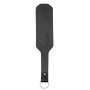 Черная шлепалка Leather Vampire Paddle - 41 см.