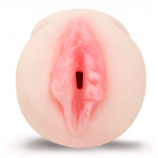 Телесный реалистичный мастурбатор-вагина с розовыми губками