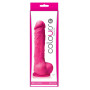 Розовый фаллоимитатор Colours Pleasures 5  Dildo - 17,8 см. (NS Novelties NSN-0405-14)