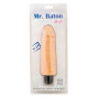Большой вибратор Mr.Baton Soft №14 - 20 см.