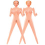 Надувные секс-куклы Slutty Sisters - блондинка и брюнетка
