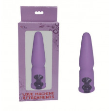 Фиолетовая анальная насадка для секс-машин
