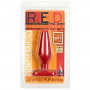 Красная пробка среднего размера Red Boy Medium 5.5  Butt Plug - 14 см.