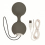 Вагинальные шарики Embrace серого цвета с вибрацией (California Exotic Novelties SE-4604-10-3)