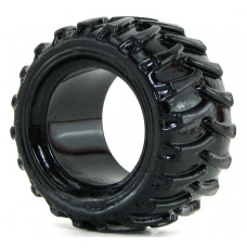 Чёрная эрекционная шина Treads Mens Ring Wide