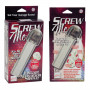 Насадка с вибрацией Screw Me Instant Activation Sleeve - 17,25 см. (California Exotic Novelties SE-1475-60-3)