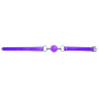 Кляп-шар на фиолетовых ремешках Solid Ball Gag (Shots Media BV OU099PUR)