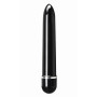 Чёрный классический вибратор Le Reve Slimline - 17,1 см.