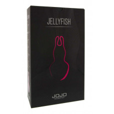Клиторальный вибратор в форме розовой медузы JOJO Jellyfish - 10,2 см.