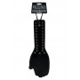 Чёрная шлёпалка в форме ладошки  SPANK ME PADDLE - 28,5 см.