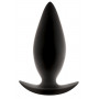 Чёрная анальная пробка для ношения Renegade Spades Medium - 10,1 см. (NS Novelties NSN-1106-23)