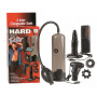 Набор для мужчин Hard Mans Tool Kit: вакуумная помпа, анальная пробка, эрекционные кольца и виброяичко