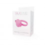 Розовое эрекционное виброкольцо с сердечком HEART BEAT COCKRING SILICONE (Toyz4lovers T4L-00801787)