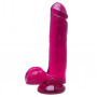 Реалистичный розовый фаллоимитатор Bree Olson Brees 9.5 Colossal Cock - 24,7 см.