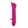 Розовая веревка для бандажа Japanese - 5 м. (Shots Media BV OU042PNK)