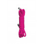 Розовая нейлоновая веревка для бандажа Kinbaku Mini - 1,5 м.