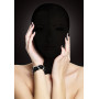 Закрытая черная маска на лицо Subjugation