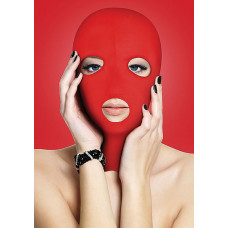 Красная маска на лицо с вырезами Subversion