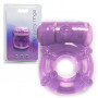 Фиолетовое эрекционное кольцо с вибрацией Climax Juicy Rings
